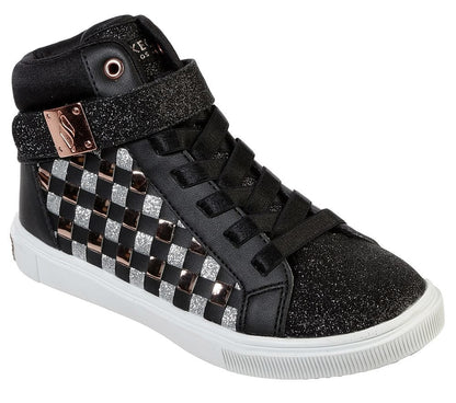 Skechers Μποτάκι Γιά Κορίτσι -Shoutouts Glitz 84779L-BKRG Black