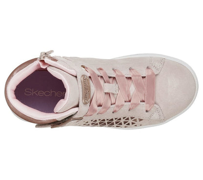 Skechers Μποτάκι Γιά Κορίτσι - Shoutouts 2.0 - Suede Chic 84794L-NAT Natural
