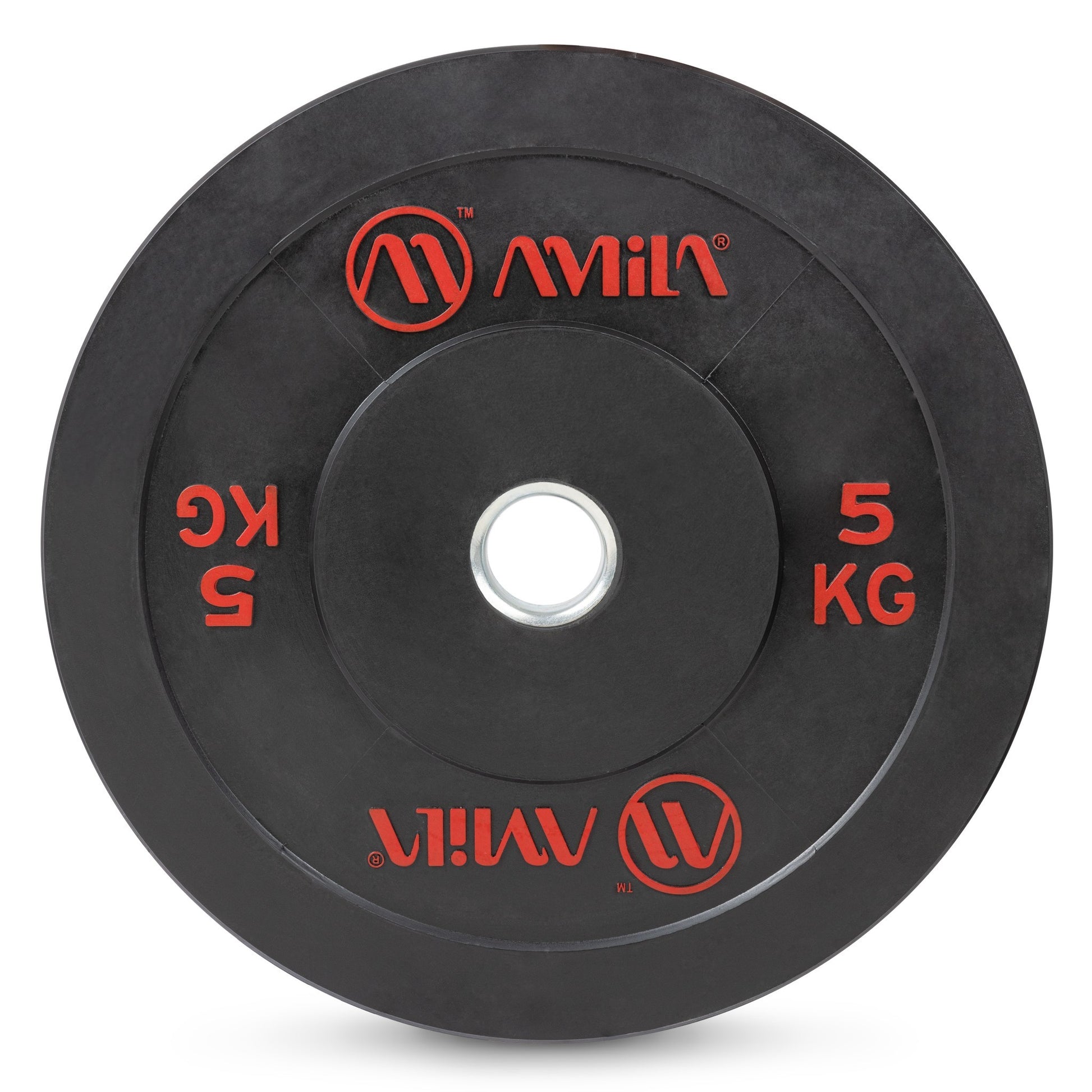 Amila Δίσκος Black R Bumper Slim 50mm 5Kg - 84831