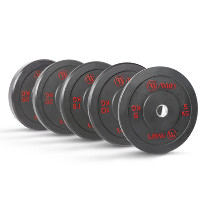 Amila Δίσκος Black R Bumper Slim 50mm 5Kg - 84831