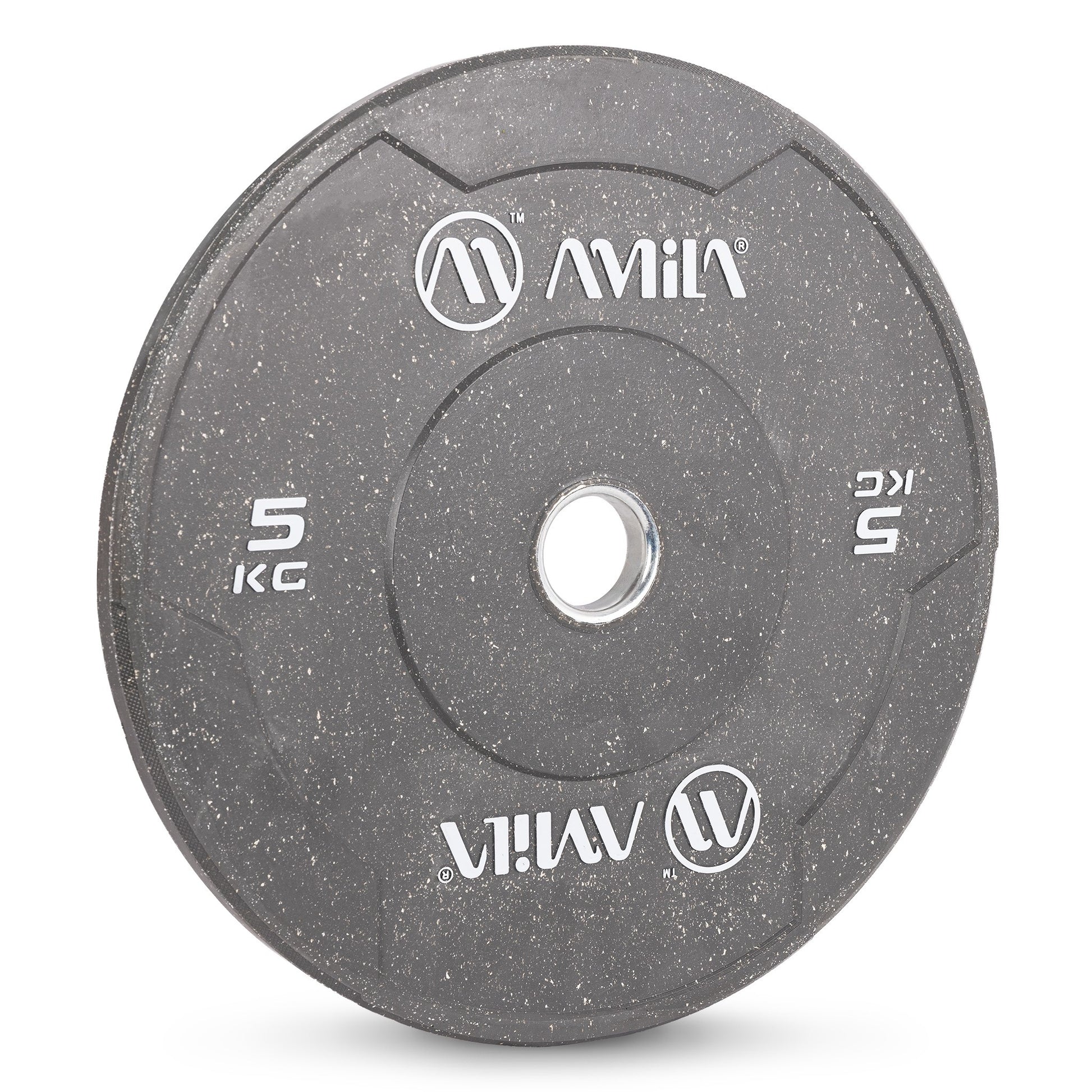 Amila Δίσκος Color Bumper Plate Slim 50 mm 5 kg - 84846 - Grey