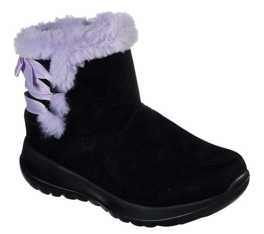 Skechers Παπούτσι Γιά Κορίτσι -Go Walk Joy-Bow-Rific 88320L-BKLV Black