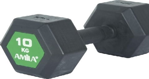 Amila Aλτήρας Εξάγωνος Original Rubber H - 10,0Kg - 90591