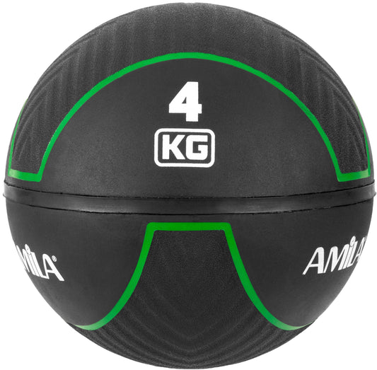 Amila Μπάλα Medicine Ball HQ Rubber 4Kg - 90708