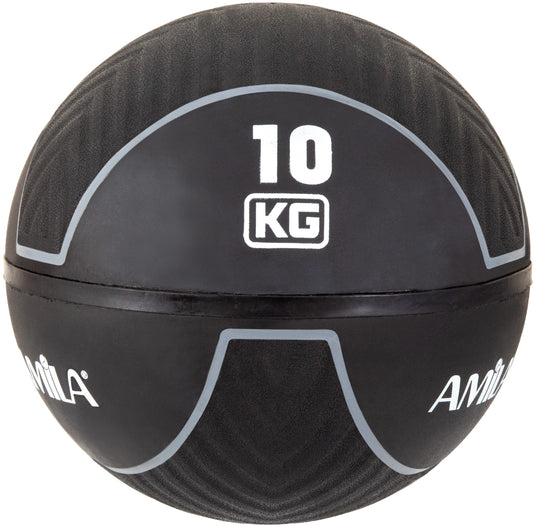 Amila Μπάλα Medicine Ball HQ Rubber 10Kg - 90711