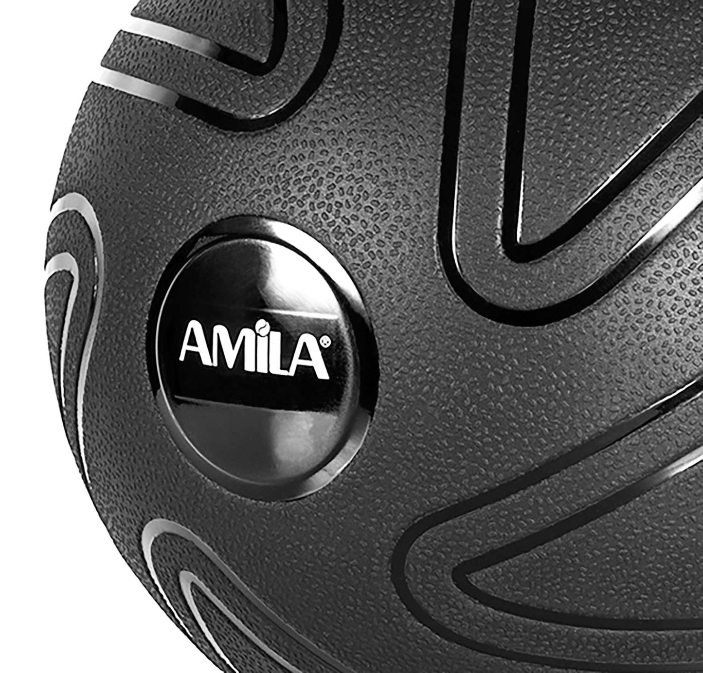 Amila Μπάλα Slam Ball 12Kg - Black - 90808