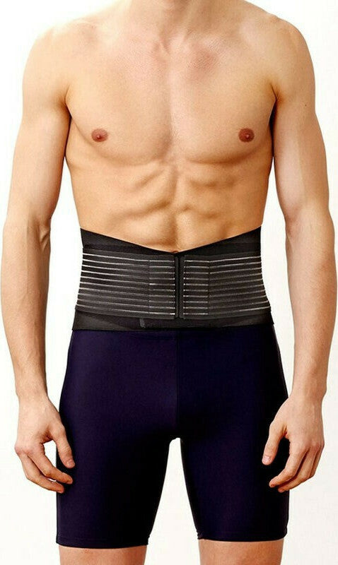 LP Support - Ζώνη υποστήριξης μέσης ελαστική BACK Support WITH STAYS - 919-BK - Black