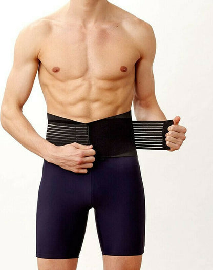 LP Support - Ζώνη υποστήριξης μέσης ελαστική BACK Support WITH STAYS - 919-BK - Black