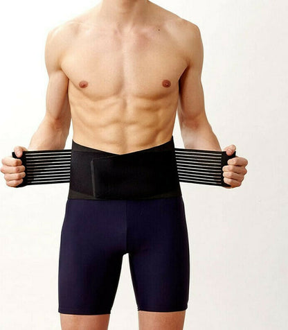 LP Support - Ζώνη υποστήριξης μέσης ελαστική BACK Support WITH STAYS - 919-BK - Black