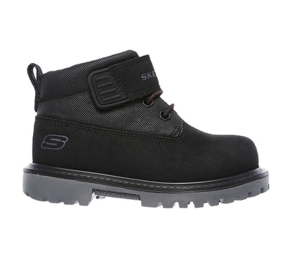 Skechers Μποτάκι για Αγόρι - Mecca - Black - 93165N-BLK