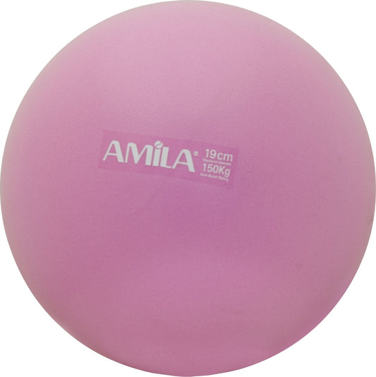Amila Μπάλα Pilates 19cm, Ρόζ, σε κουτί - 95803