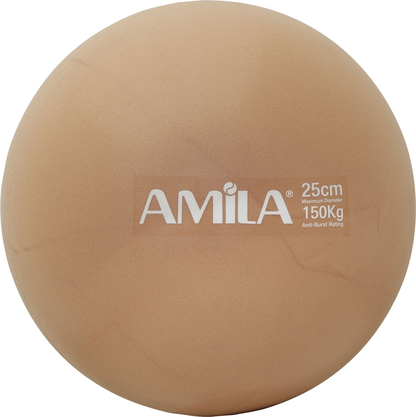 Amila Μπάλα Pilates 25cm, Χρυσή, σε κουτί - 95815