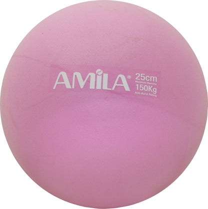 Amila Μπάλα Pilates 25cm, Ρόζ, σε κουτί - 95817