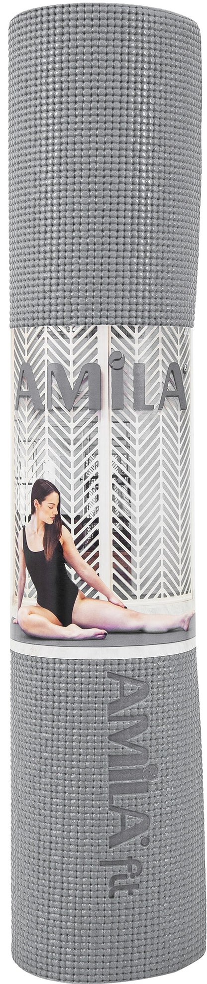 Amila Στρώμα Yoga - 4mm - Grey - 96751