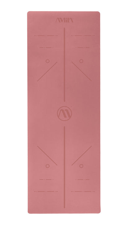 Amila - Στρώμα Γυμναστικής PU 4mm (183x65cm) - 96761 - Pink