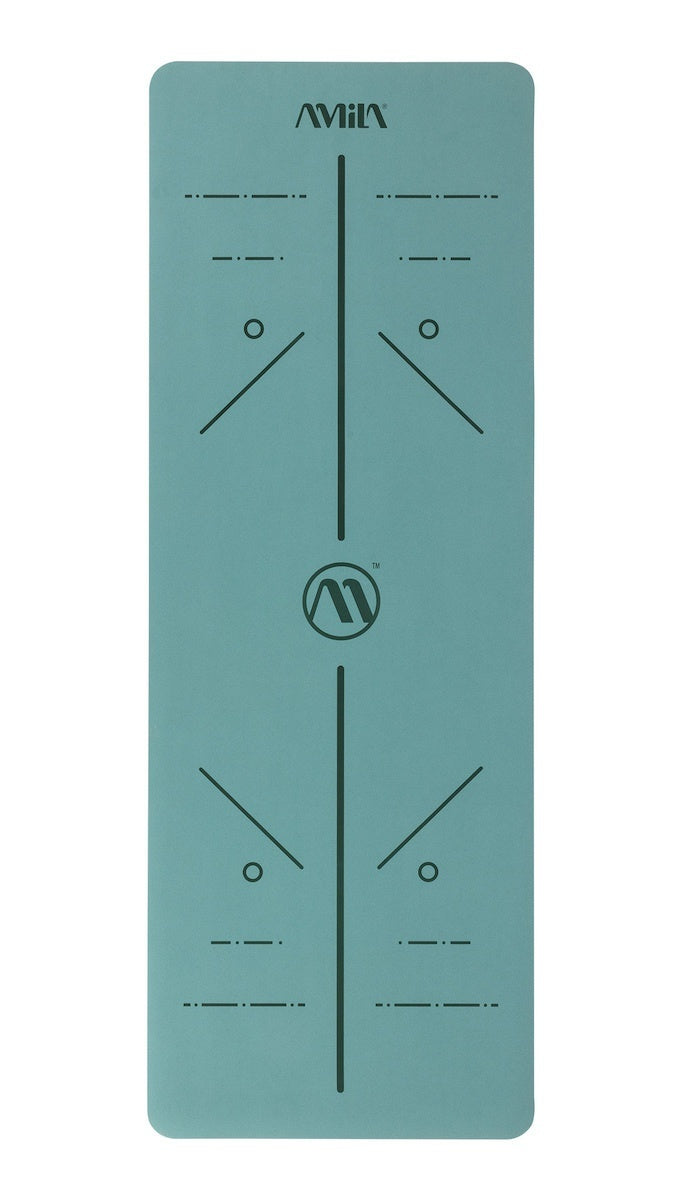 Amila - Στρώμα Γυμναστικής PU 4mm (183x65cm) - 96762 - Green