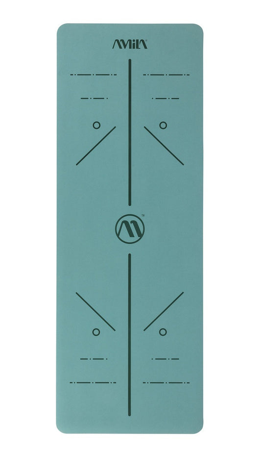 Amila - Στρώμα Γυμναστικής PU 4mm (183x65cm) - 96762 - Green