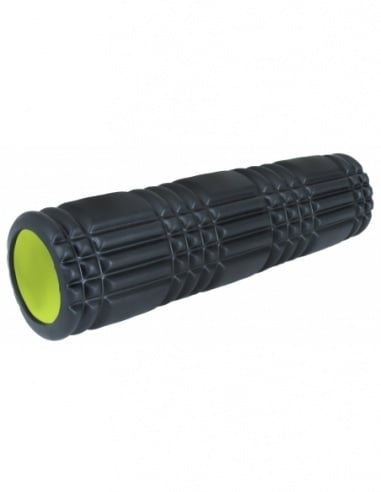 Amila Κύλινδρος Ισορροπίας - Foam Roller Plexus Φ14x45cm - 96827-Black