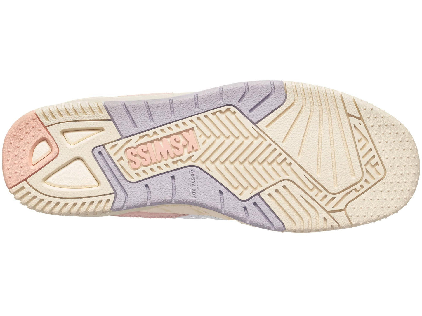 K-Swiss - Γυναικείο παπούτσι - Match Rival - 97154-145 - White/Peachy Keen/Antique White