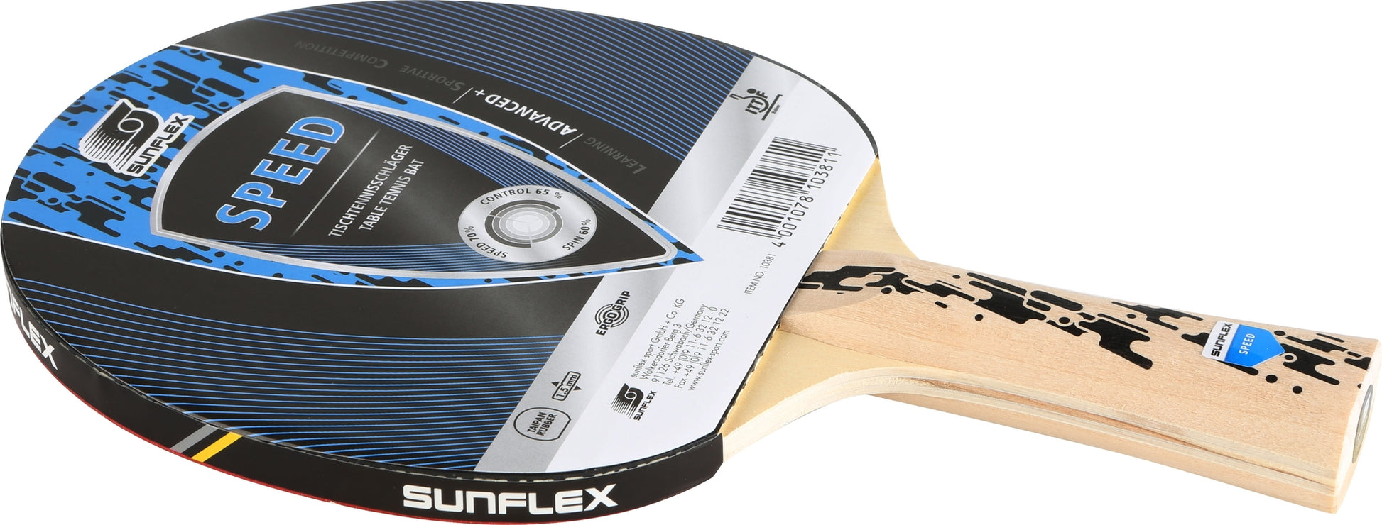 Sunflex Ρακέτα Ping Pong - Speed - 97176