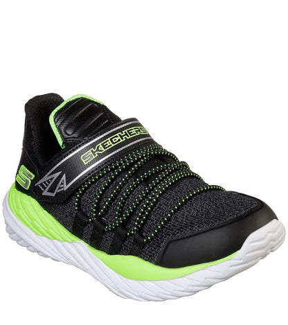 Skechers Παπούτσι Γιά Αγόρι - Nitro Sprint - Vector Shift 97766L-BKLM Black-Green