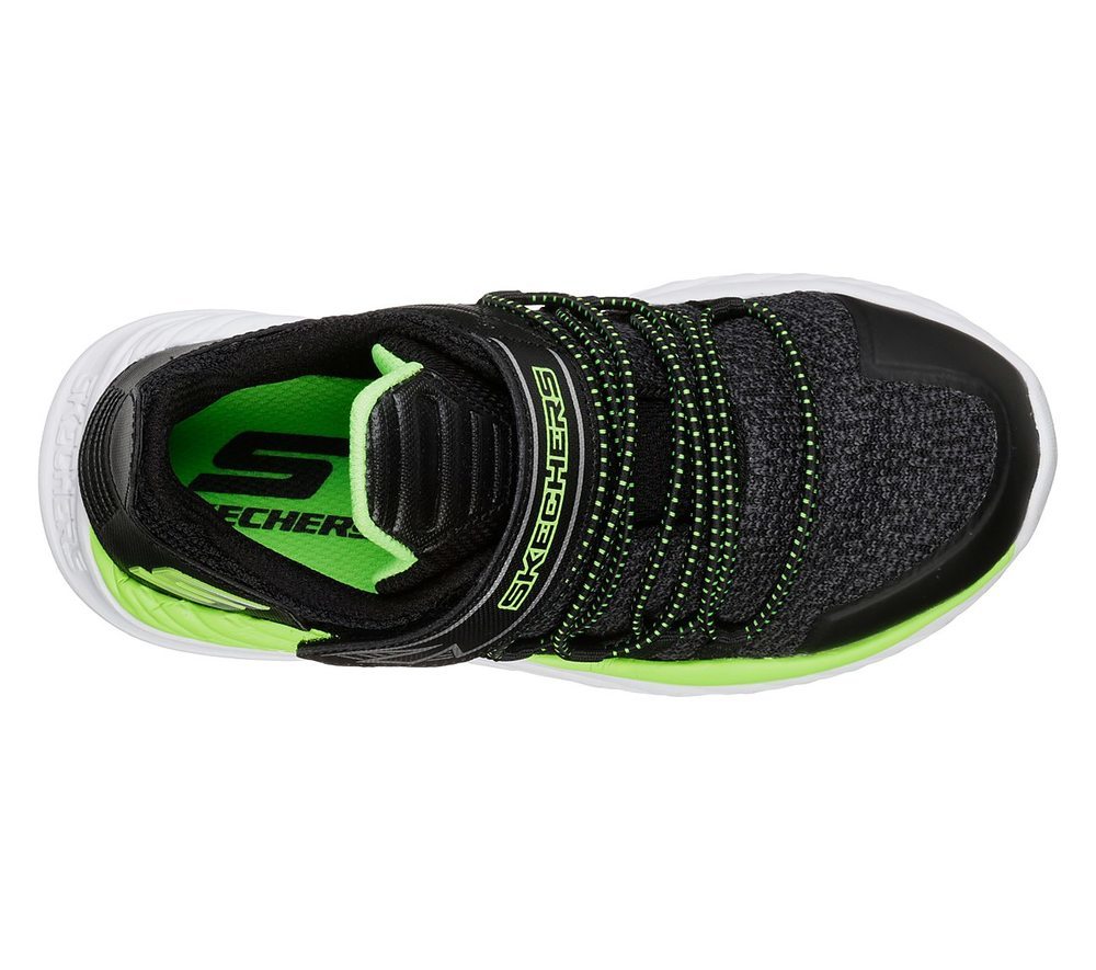 Skechers Παπούτσι Γιά Αγόρι - Nitro Sprint - Vector Shift 97766L-BKLM Black-Green