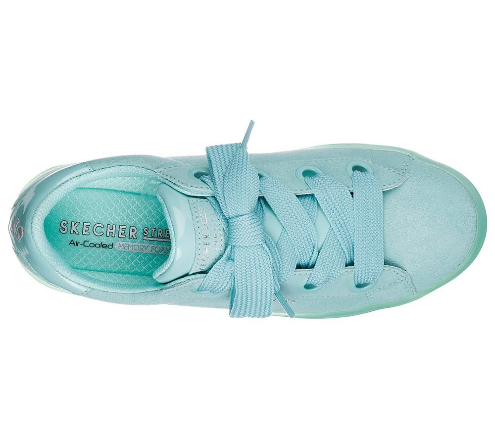 Skechers Παπούτσι Γυναικείο -Hi-Lites - Suede City 977-AQUA
