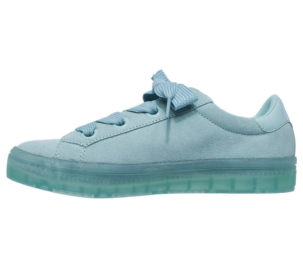 Skechers Παπούτσι Γυναικείο -Hi-Lites - Suede City 977-AQUA