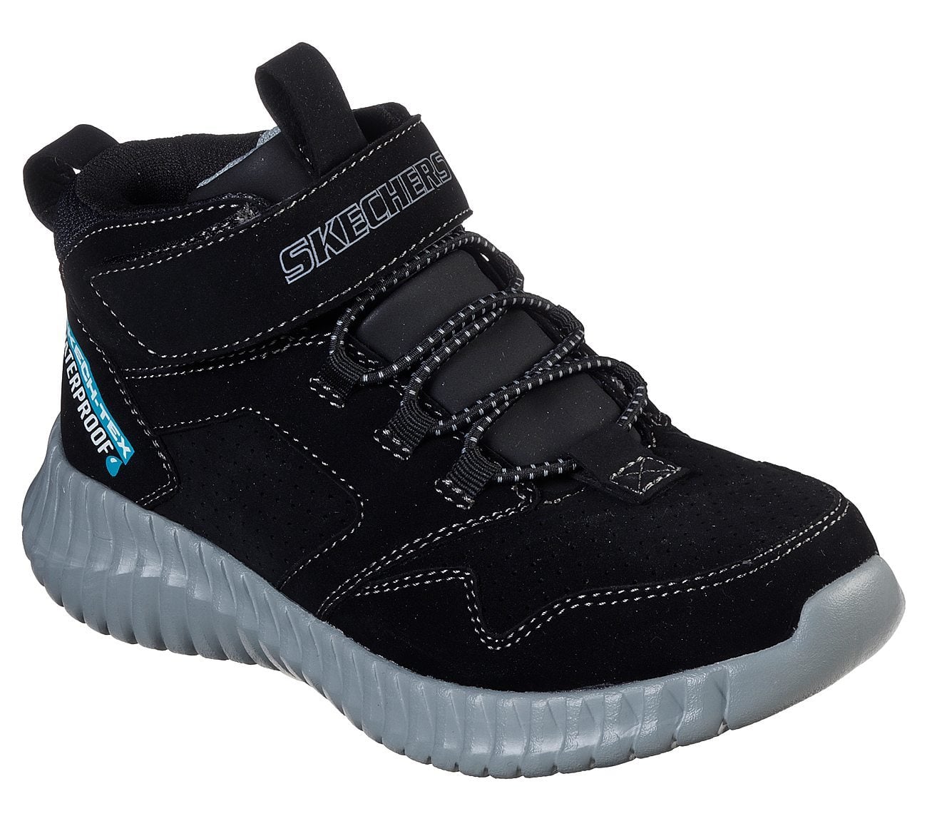 Skechers Μποτάκι Γιά Αγόρι - Elite Flex-Hydrox 97895L-BLK Black