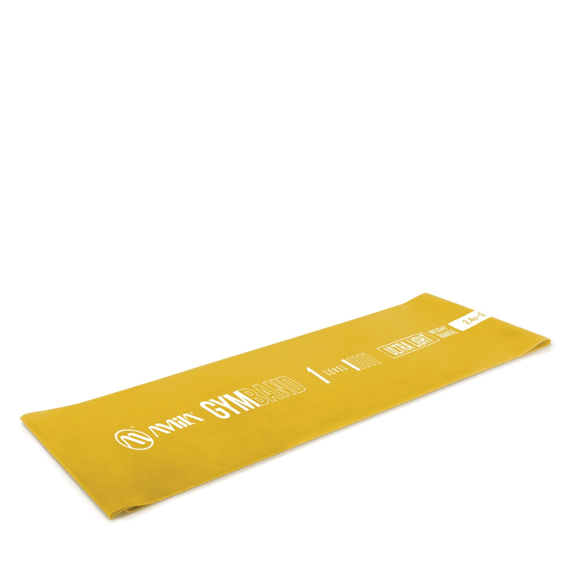 Amila Λάστιχο Αντίστασης - GymBand 2,5m Ultra Light - Yellow - 48185