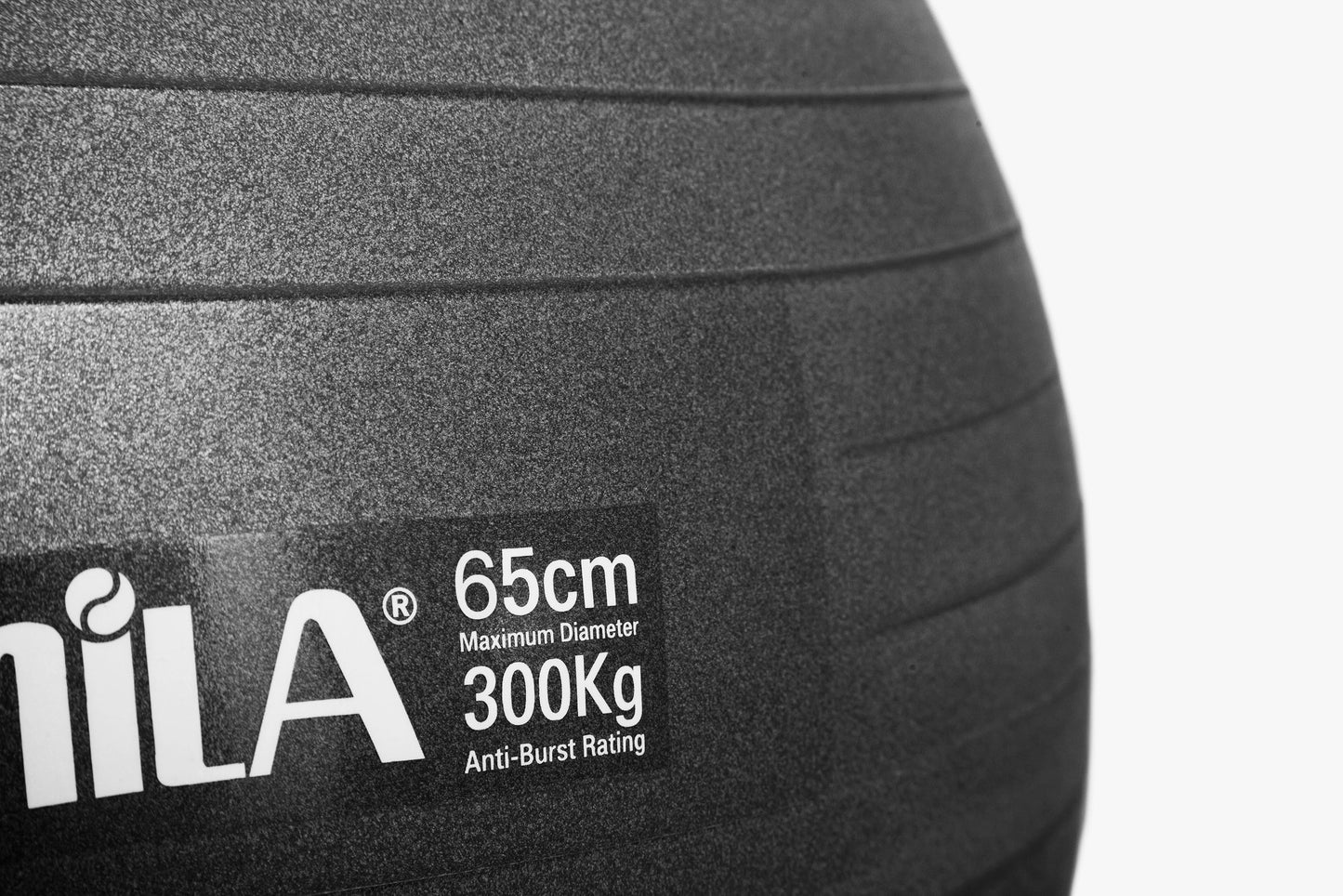 Amila Μπάλα Γυμναστικής - GYMBALL 65cm - 48414-Black