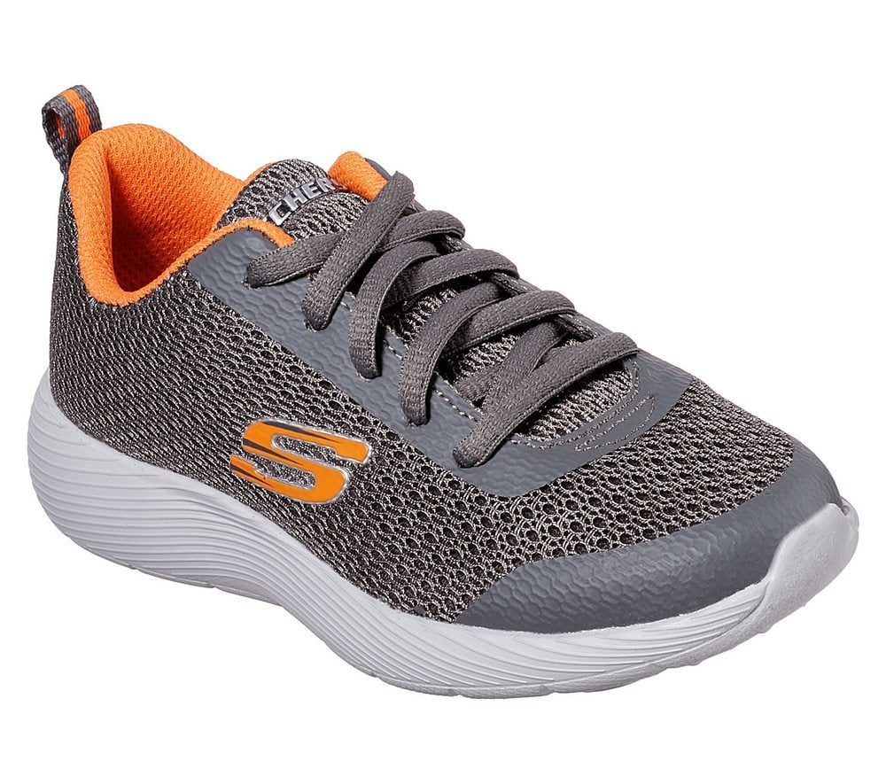 Skechers Παπούτσι Γιά Αγόρι - Dyna-Lite 98121-CCOR Gray-Orange