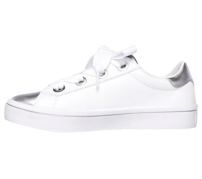 Skechers Παπούτσι Γυναικείο -Hi-Lites - Medal Toes 982-White-Silver