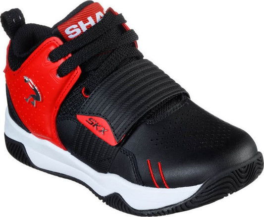 Skechers Παπούτσι Γιά Αγόρι - SHAQ POWERSHOT Boys Black 98320L-BKRD
