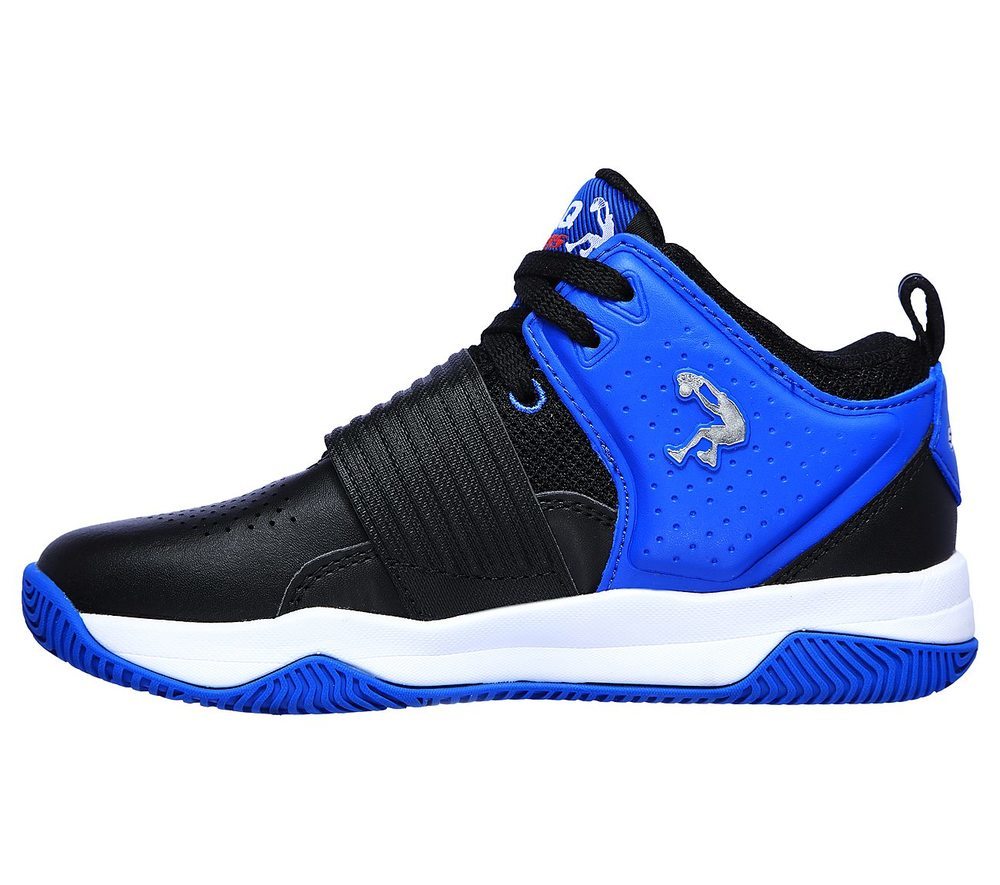 Skechers Παπούτσι Γιά Αγόρι - SHAQ POWERSHOT Boys Black 98320L-BKRY