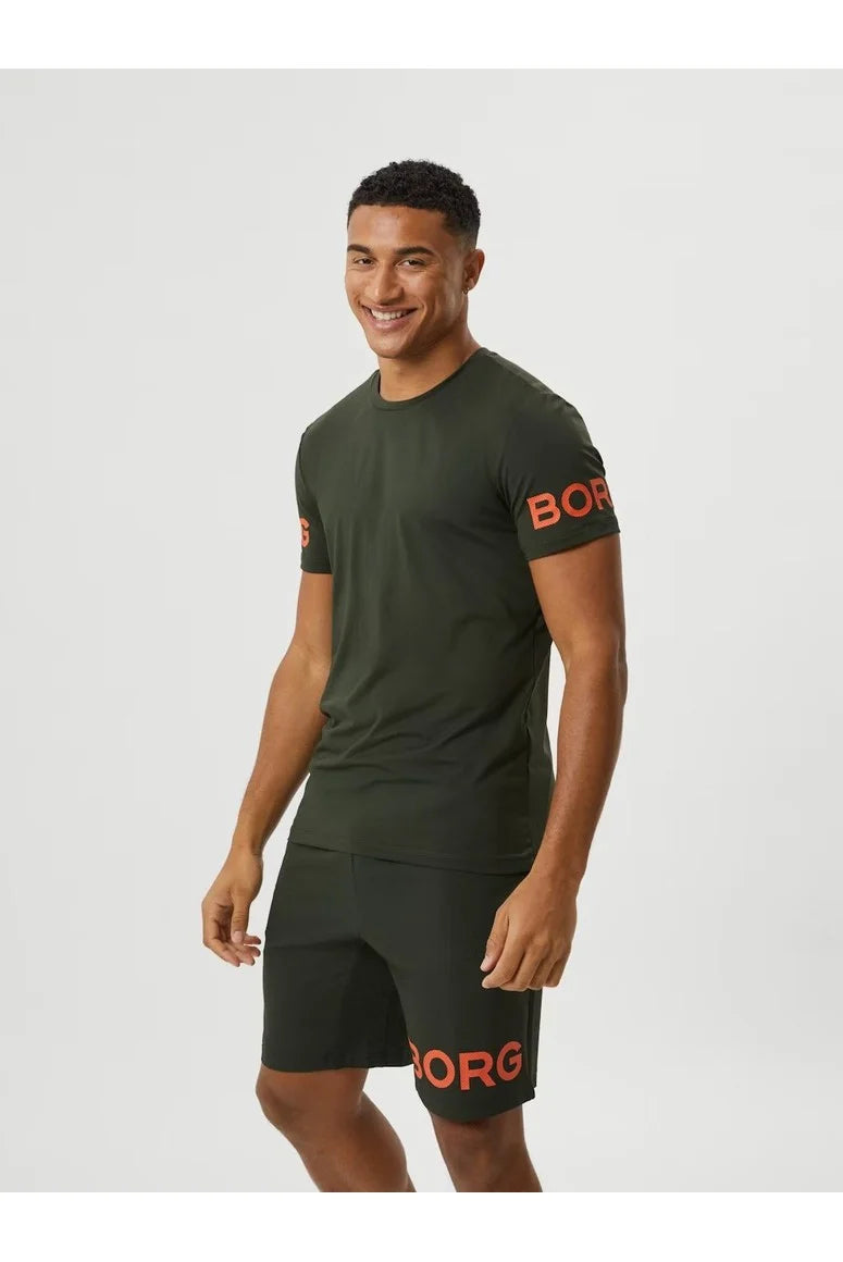 Bjorn Borg Ανδρικό Αθλητικό T-Shirt - Borg T-Shirt - Rosin