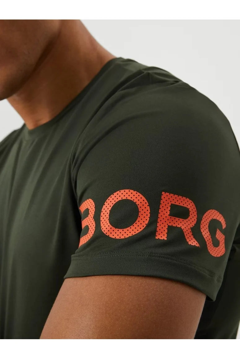 Bjorn Borg Ανδρικό Αθλητικό T-Shirt - Borg T-Shirt - Rosin