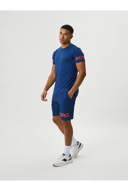 Bjorn Borg Ανδρικό Αθλητικό T-Shirt - Borg T-Shirt - Estate Blue