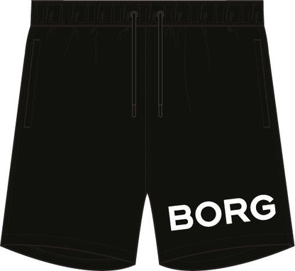 Bjorn Borg Μαγιό Ανδρικό - Swimwear Short Sheldon 1p - Black Beauty