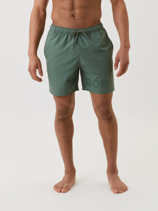 Bjorn Borg Ανδρικό Μαγιό Σόρτς - Borg Swim Shorts - Duck Green