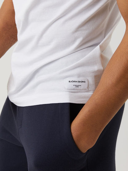 Bjorn Borg T-shirt Ανδρικό - Centre Tee Shirt - Brilliant White