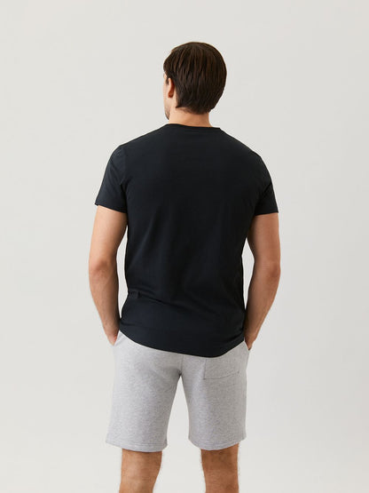 Bjorn Borg T-shirt Ανδρικό - Centre Tee Shirt - Black Beauty