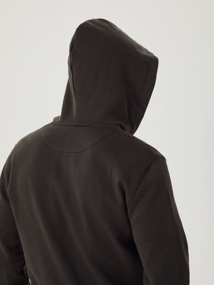 Bjorn Borg Ανδρική Ζακέτα Με Κουκούλα - Centre Zip Hoodie - Peat