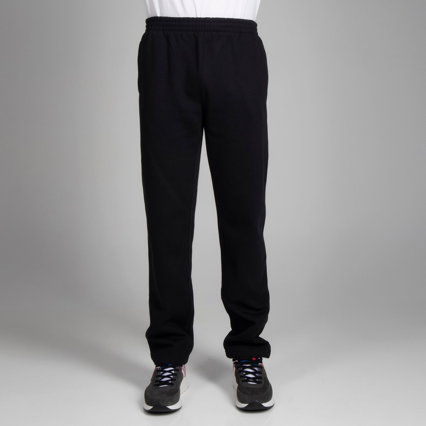 Russell Athletic - Ανδρικό Παντελόνι Φόρμας Μαύρο A1007-2-099 - Open Leg Pant - Black