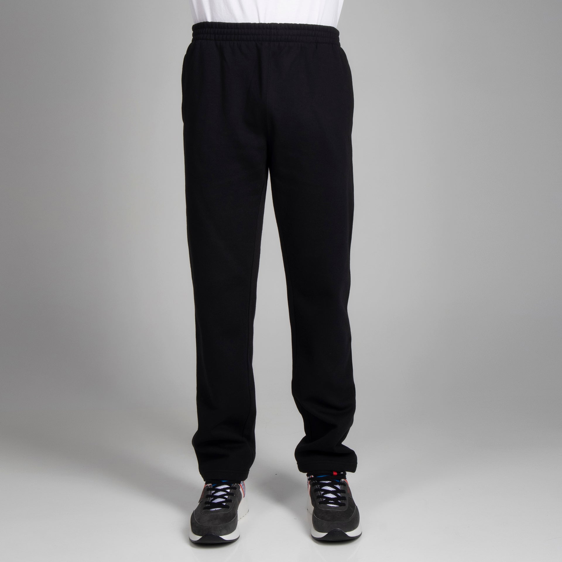 Russell Athletic - Ανδρικό Παντελόνι Φόρμας Μαύρο A1007-2-099 - Open Leg Pant - Black