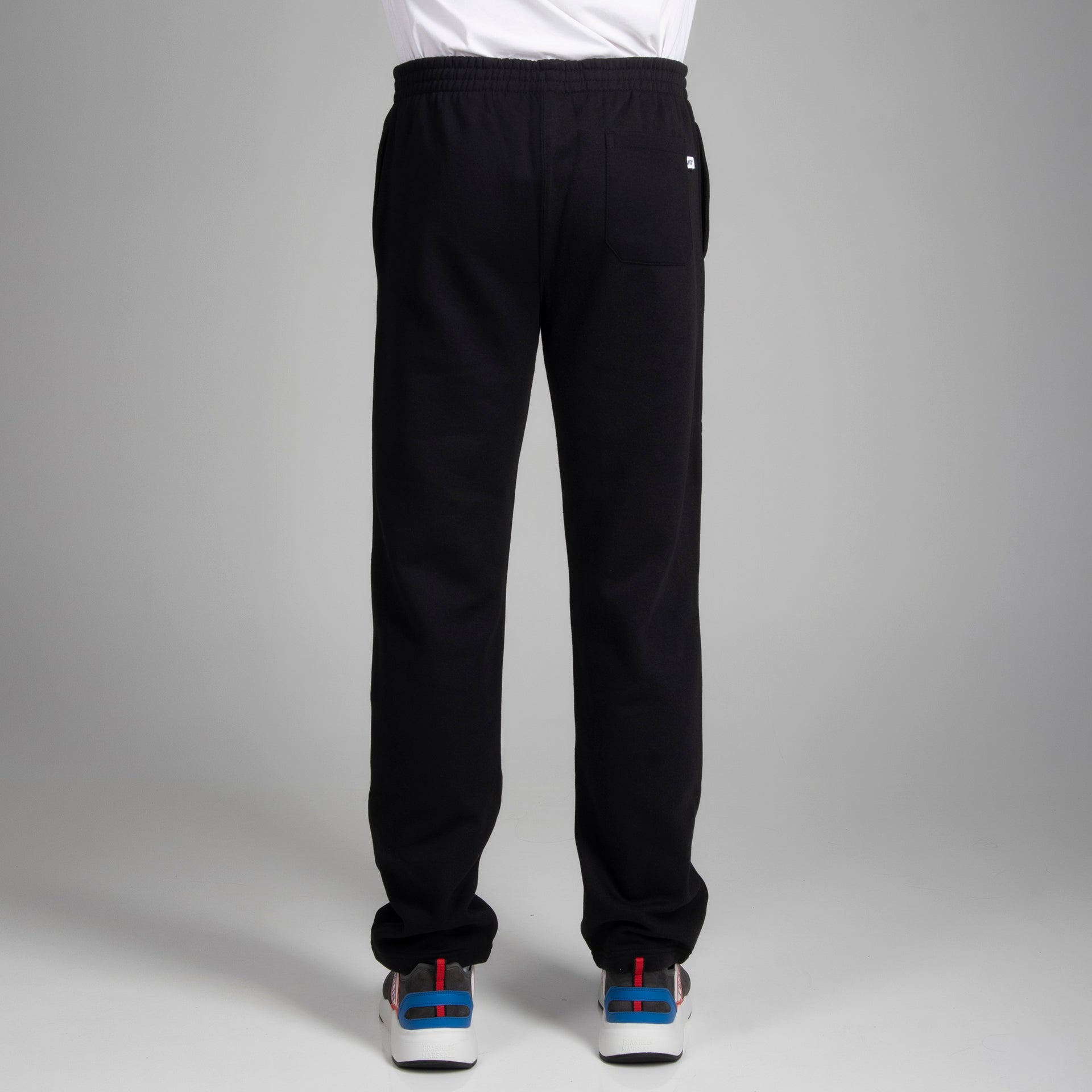 Russell Athletic - Ανδρικό Παντελόνι Φόρμας Μαύρο A1007-2-099 - Open Leg Pant - Black