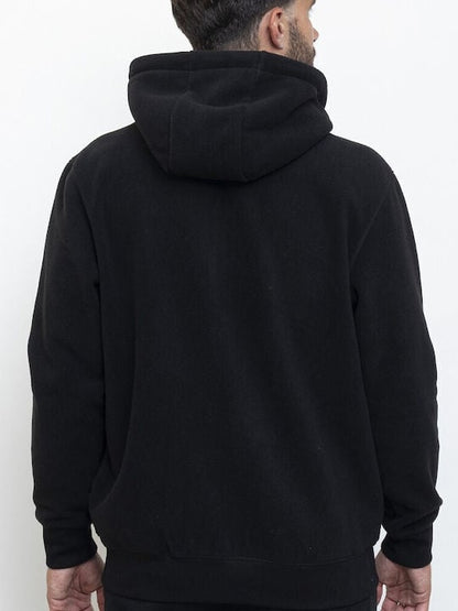 Russell Athletic Ανδρικη Ζακέτα Με Κουκούλα - Zip Through Hoody Jacket - A3-720-2-099 - Black