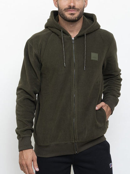 Russell Athletic Ανδρική Ζακέτα Με Κουκούλα - Zip Through Hoody Jacket - A3-720-2-283 - Khaki