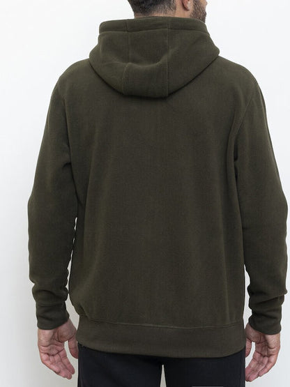 Russell Athletic Ανδρική Ζακέτα Με Κουκούλα - Zip Through Hoody Jacket - A3-720-2-283 - Khaki