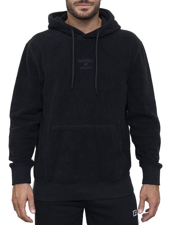 Russell Athletic Ανδρικό Φούτερ Με Κουκούλα - Pullover Hoody Jacket - A3-721-2-099 - Black